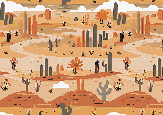 Wild West, Sunset - Made to Measure Curtains - Image 8